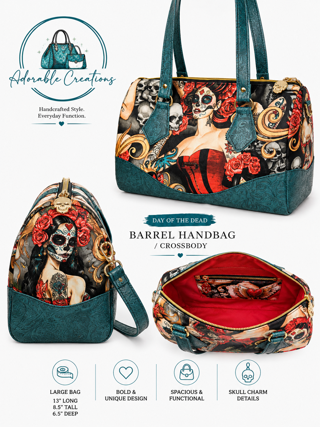 Blanche Barrel bag