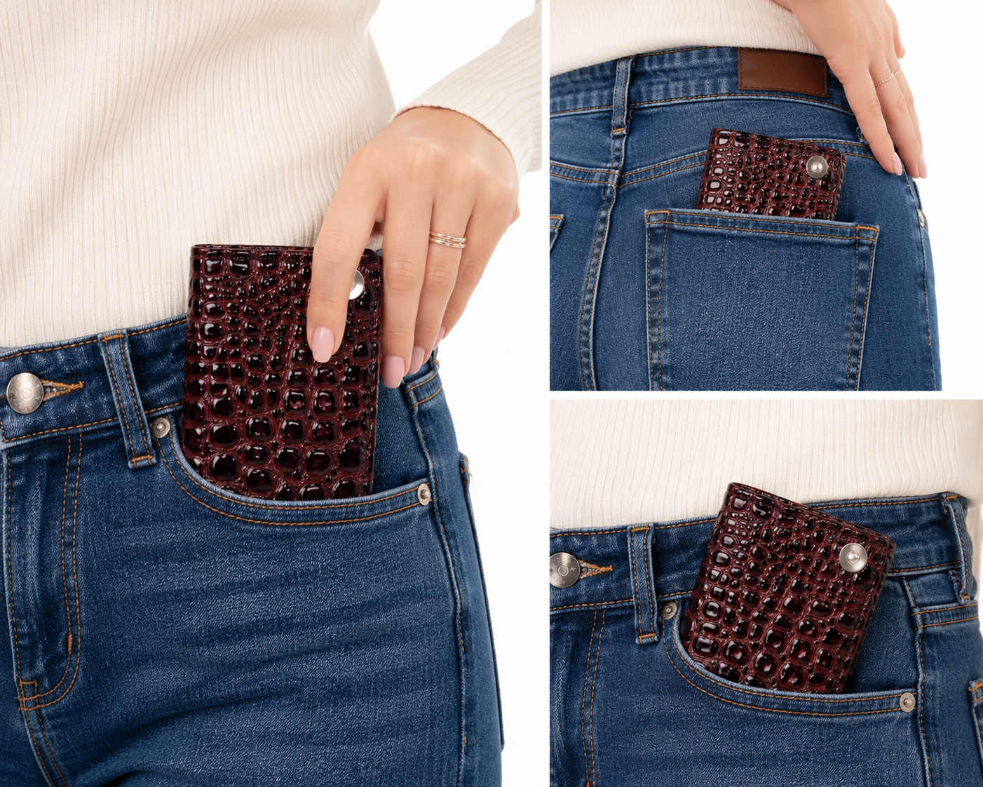 Draco trifold wallet