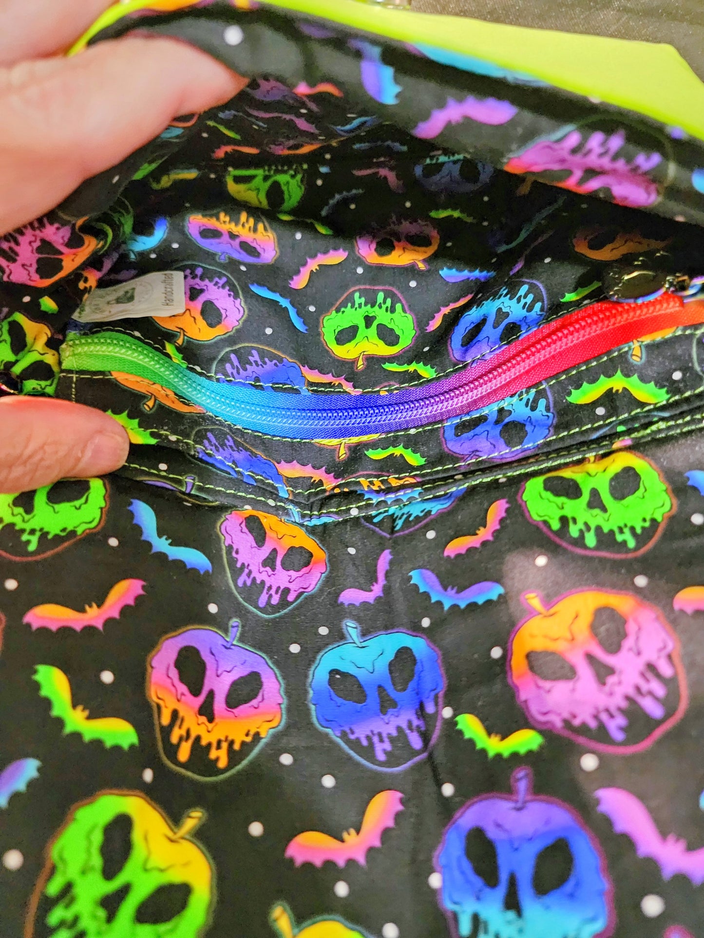 Spooky Halloween themed clutch
