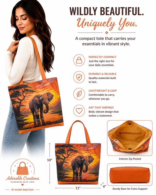 Elephant Tote Bag