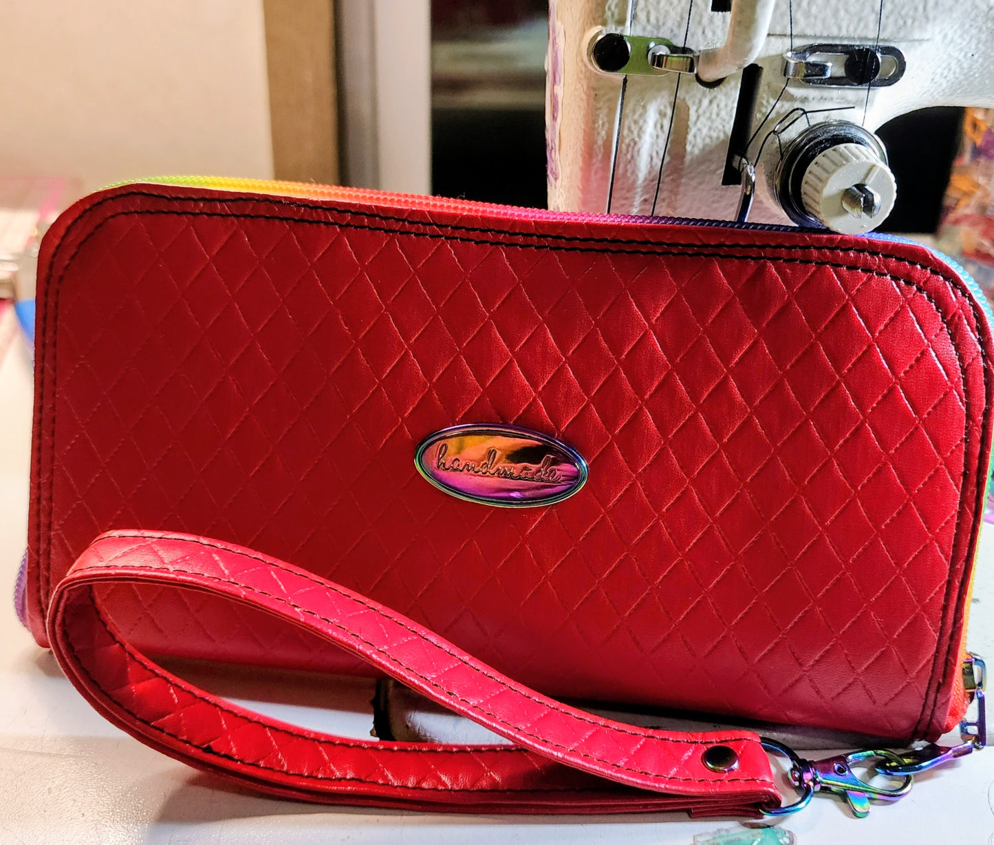 Pride zip around wallet