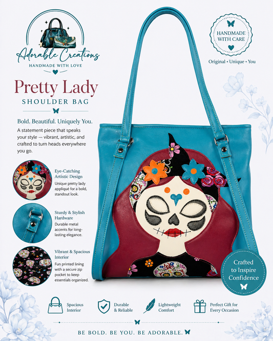 Pretty lady tote