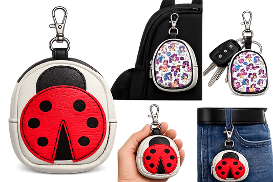 Bitty bug keychain backpack