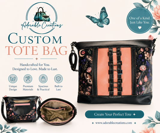 Custom braid tote shoulder bag
