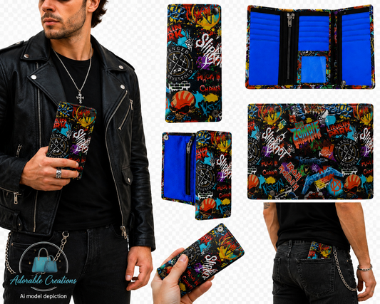 Draco trifold wallet