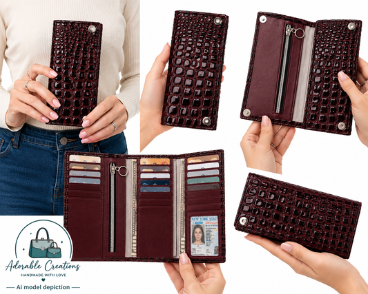 Draco trifold wallet