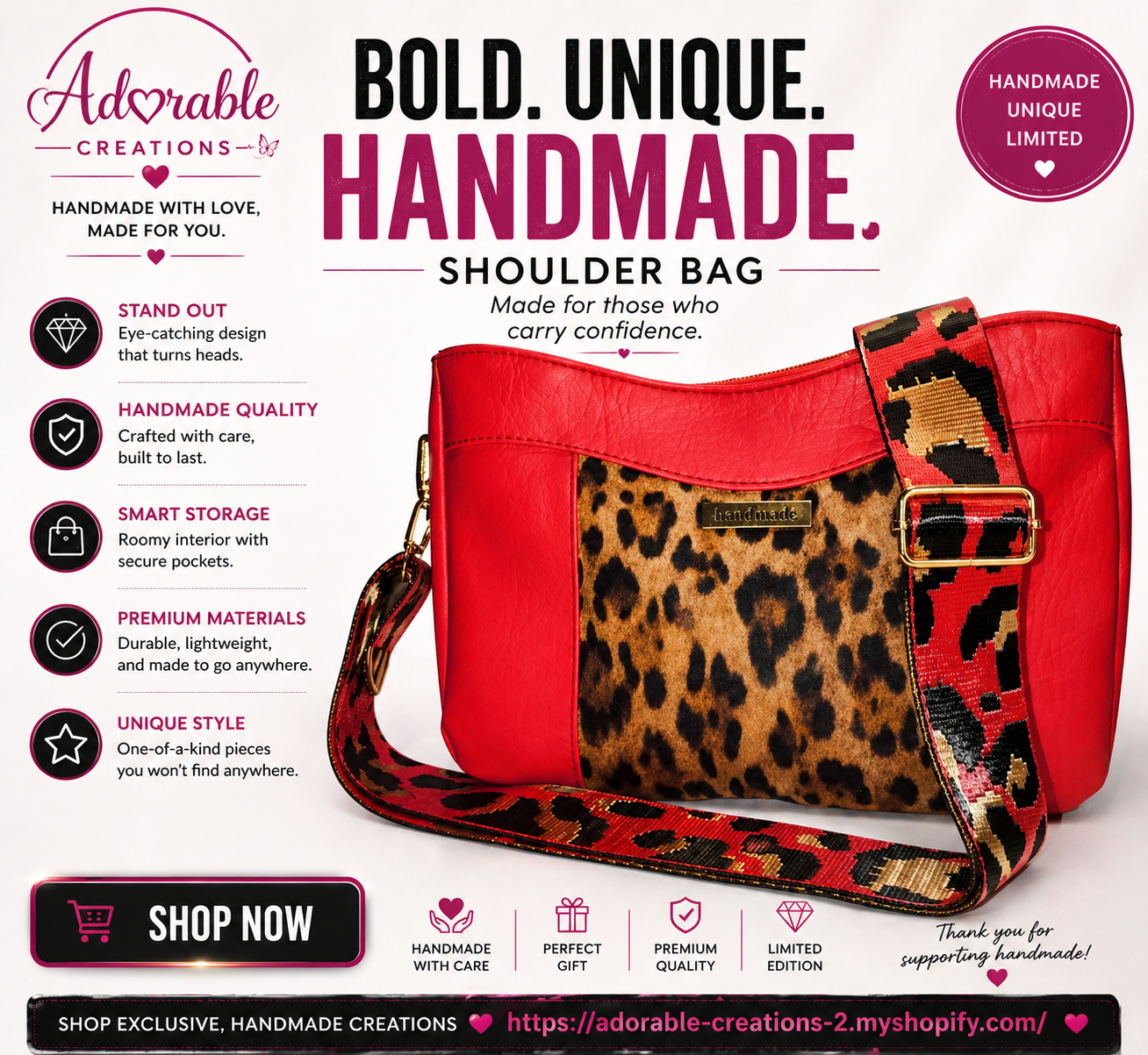 Leopard Eva Bag