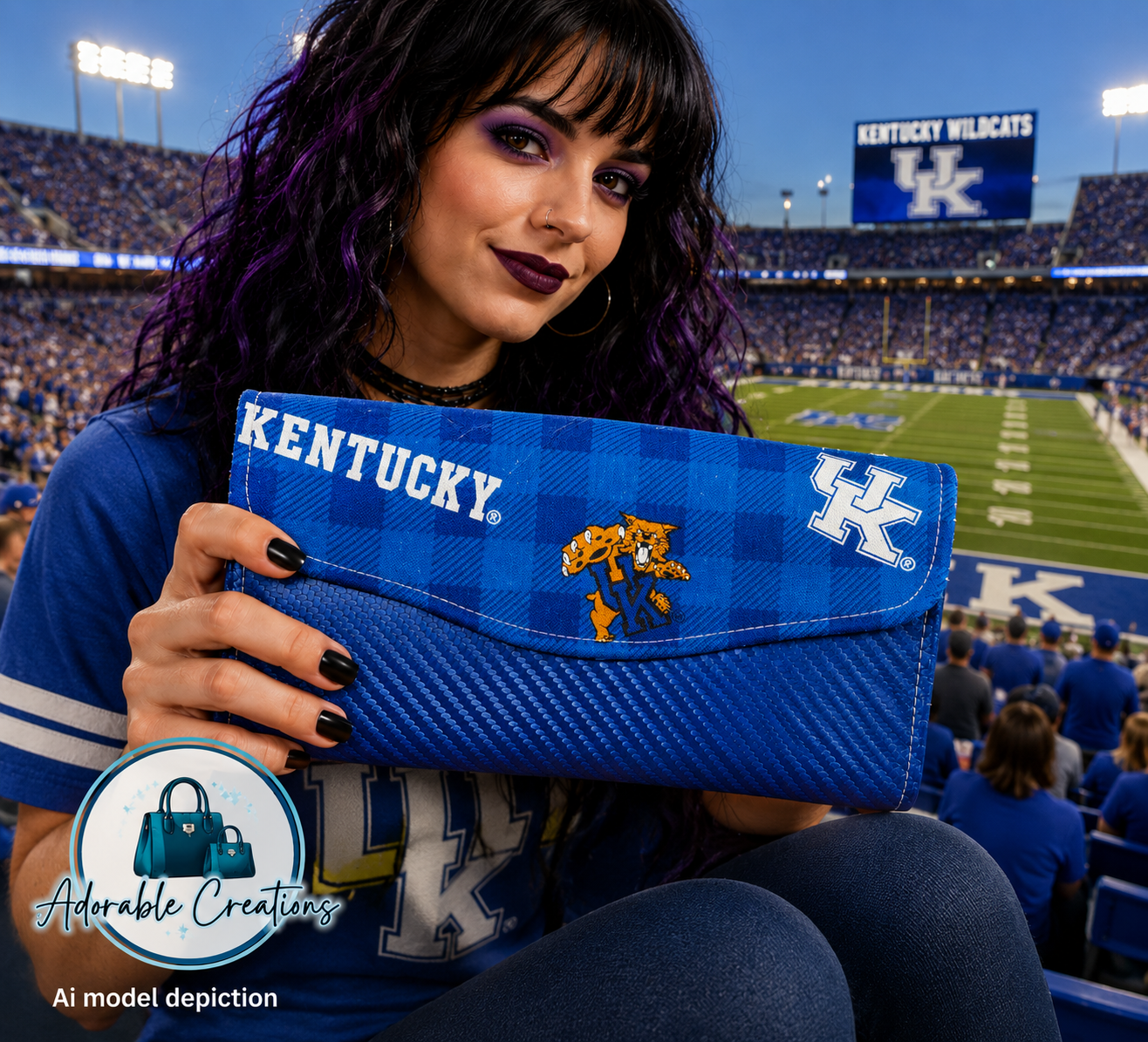 Kentucky themed wallet