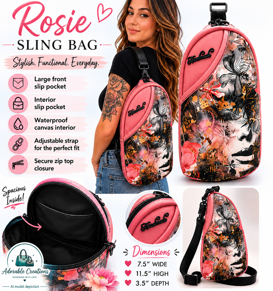 Rosie sling crossbody.
