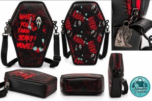 Scary Movie Coffin Crossbody Bag