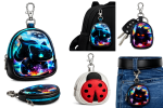 Bitty bug backpack keychain