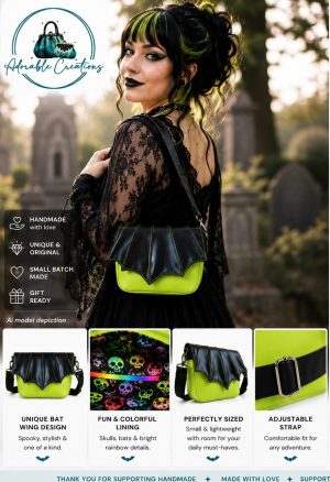 Spooky Halloween themed clutch