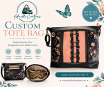 Custom braid tote shoulder bag