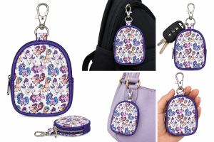 Bitty pony keychain backpack