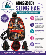 Crossbody sling bag