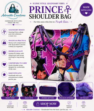 Iconic singer slouch shoulder bag