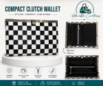 Compact clutch wallet