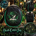 Death Cameo Bag – Emerald Gothic Fairy